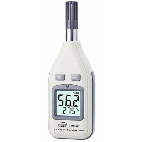 Benetech GM1362 Mini Taşınabilir Nem ve Sıcaklık Ölçer