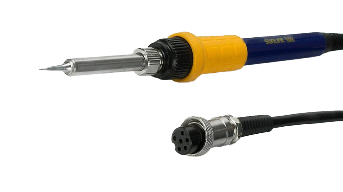 Sunline 907F 6 Pin Lehimleme Havya Kolu