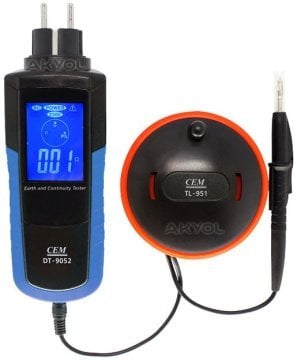 CEM DT-9052 Prizden Topraklama Ölçer