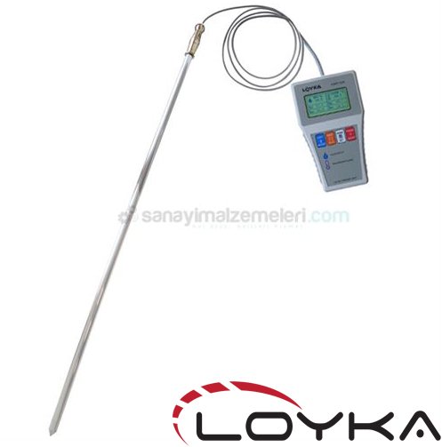 Loyka NSP-100 Problu Sıcaklık ve Nem Ölçer (Dokunmatik Ekran)