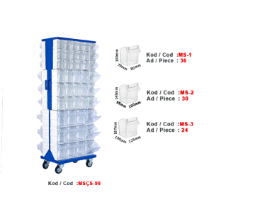 MSÇS-90 Çift yönlü tekerlekli stand