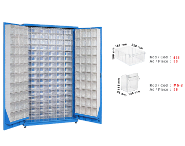 ÇKD-451 Tek yönlü çekmeceli stand