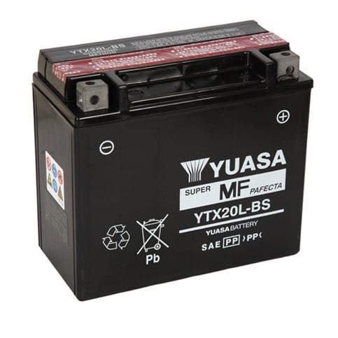Yuasa YU-YTX20L-BS 12V 18 Ah CCA 270 EN Motosiklet Aküsü