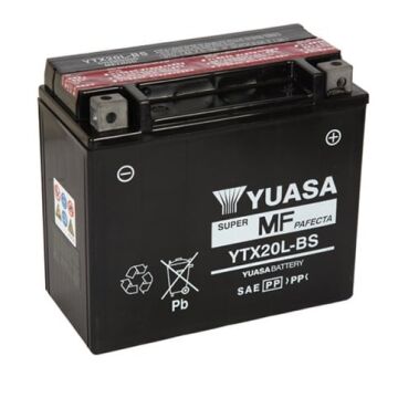 Yuasa YU-YTX20L-BS 12V 18 Ah CCA 270 EN Motosiklet Aküsü
