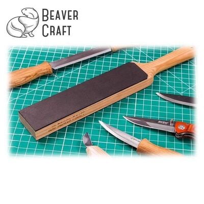 BeaverCraft LS6P1 Çift Yüzeyli Deri Masat ve Parlatma Macunu Seti, 2 Parça