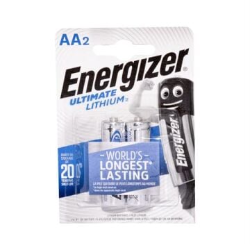Energizer Ultimate Lithium AA Kale Pil 2'li