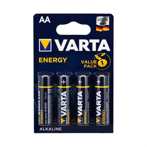 Varta 04106229414 Energy AA Alkalin Kalem Pil 4Lü
