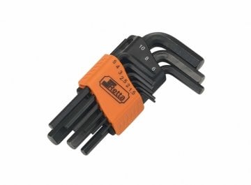 L Torx Anahtar Takımı Kısa-Delikli Siyah