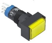 Ø8mm LAS4-AJ-D-G Yeşil Sinyal Lambası 24V LED'li