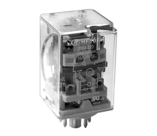 RÖLE 220V AC Çift KONTAK 8 PİN 1 Adet