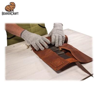 BeaverCraft S18X Premium Ceviz Saplı Ahşap Oyma Seti, 11 Parça