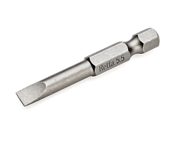 Retta 1/4   Düz Bits Uçlar  50mm