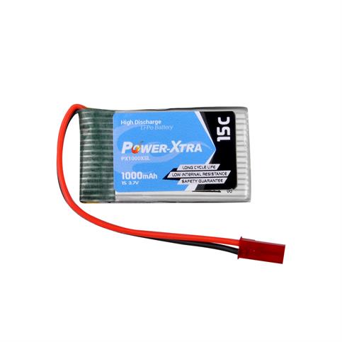 Power-Xtra PX1000XSL -1S1P- 3.7V 1000 Mah Li-Polymer Pil -15C