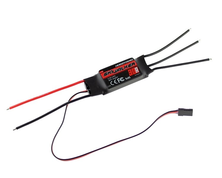 Skyewalker 30a ESC (Banana ve T-Plug Lehimlenmiş Hali ile)