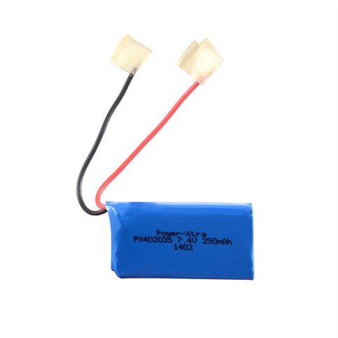 Power-Xtra 2S1P - 7.4V 250 Mah - PX402035 - Li-Polymer Batarya - Devreli-1.5A