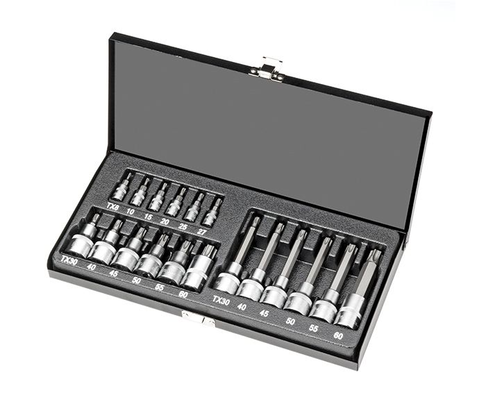 18 Adet Lokmalı Torx Bits Set
