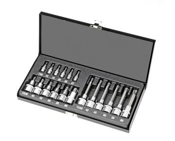 18 Adet Lokmalı Torx Bits Set