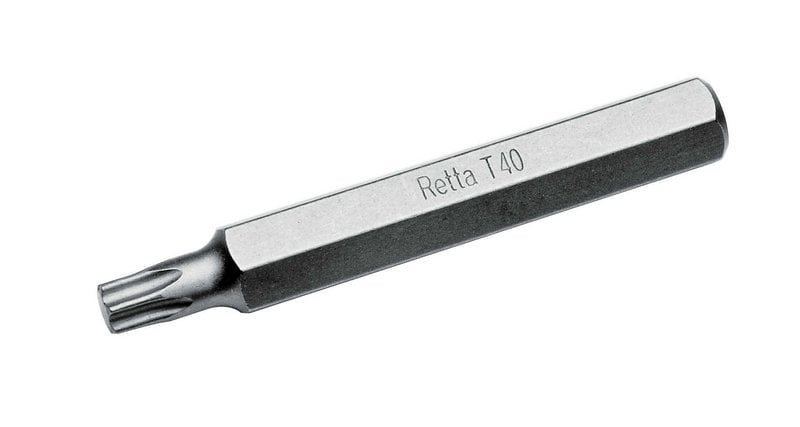 Retta 10 mm Torx Bits Uçlar 75 mm