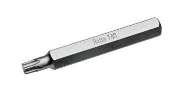 Retta 10 mm Torx Bits Uçlar 75 mm