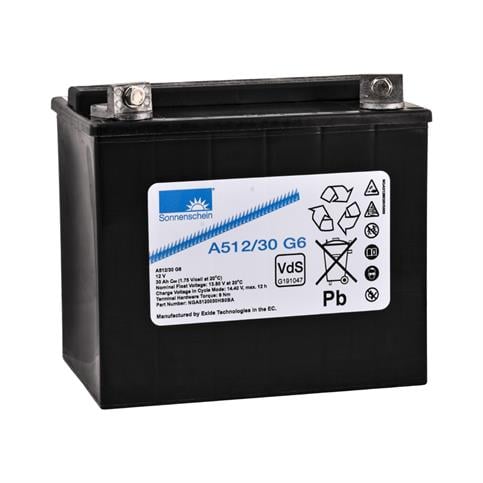 Exide Sonnenschein A512/30 G6 12V 30 Ah Dryfit Jel Akü