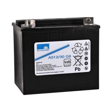 Exide Sonnenschein A512/30 G6 12V 30 Ah Dryfit Jel Akü