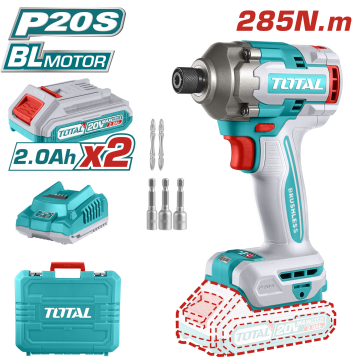 TOTAL  LI-ION AKÜLÜ KÖMÜRSÜZ DARBELİ VİDALAMA  TIRLI2028