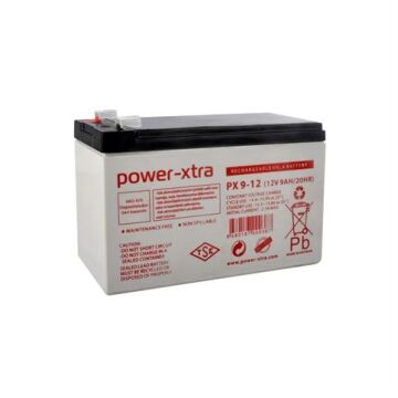 Power-Xtra 12V 9 Ah Bakımsız Kuru Akü