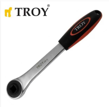 TROY 26158 Geçmeli Cırcır Kolu, 1/2''