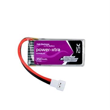 Power-Xtra PX350XL 3.7V 1S1P 350 mAh (25C) Li-Polymer Pil