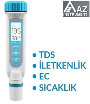 AZ 8361 TDS / Sıcaklık / İletkenlik EC Ölçer