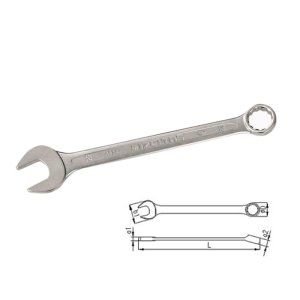 İzeltaş 0320 02 0017 17mm Kombine Anahtar Kısa Boy