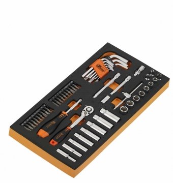 Retta RES0201  1/4'' 6 Köşe Lokma Seti-54pcs
