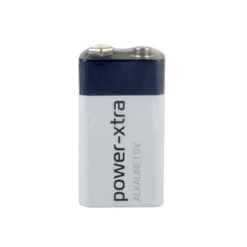 Power-Xtra 6LR61/9V Size Alkaline Pil - Tekli Shrink