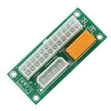 Arduino  Add2PSU ATX-SATA Molex 24 PİN Güç Kaynağı Bağlantı Adaptörü (Turuncu)