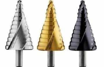 Kademeli matkap HSS-TiN çap (alan) mm 6-39