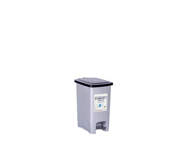 25 litre Slim Pedallı Çöp Kovası ÇK-4284 EA