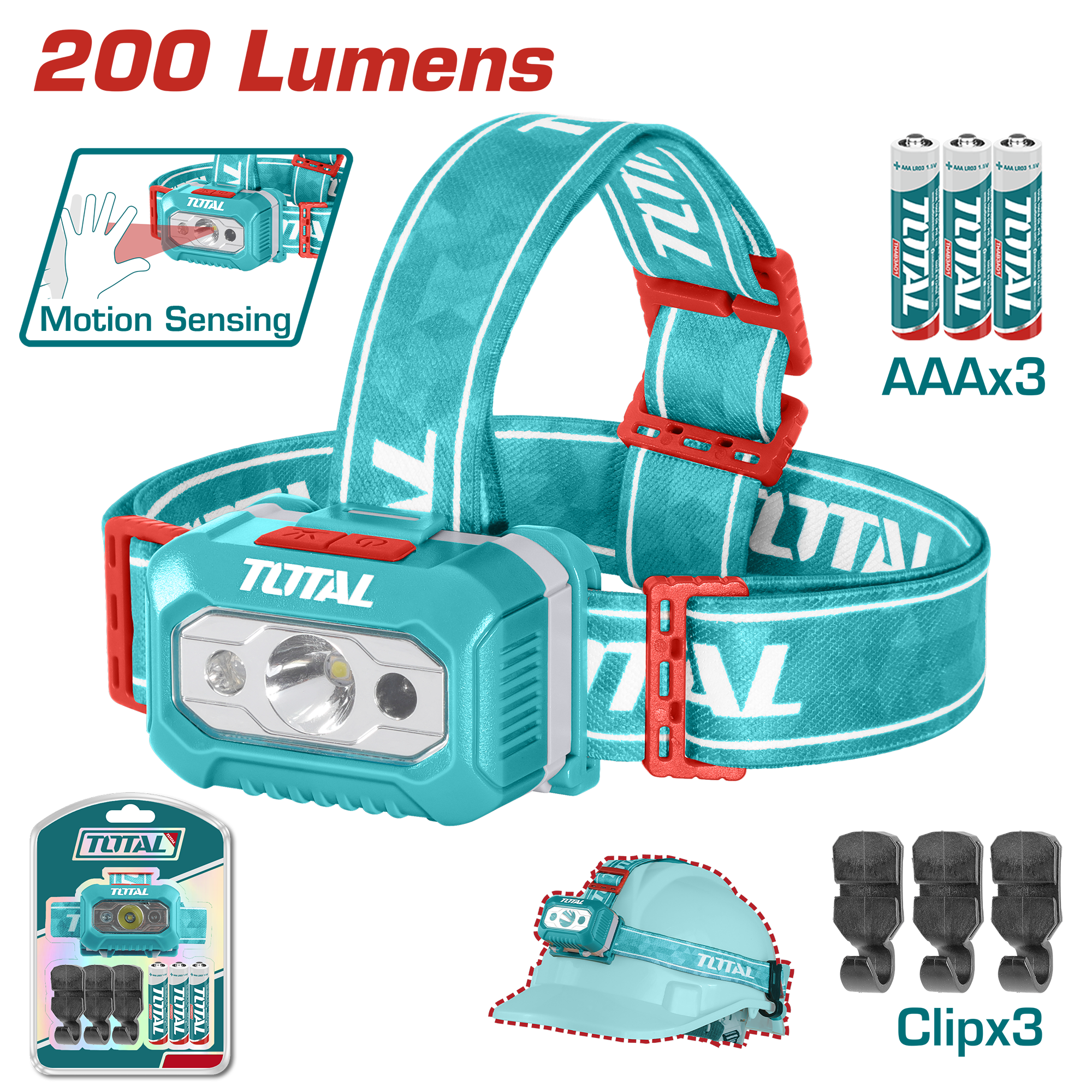 TOTAL KAFA FENERİ  THL013AAA6