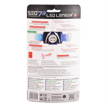 Ledlenser SEO7R 6107-R Mavi Kafa Feneri