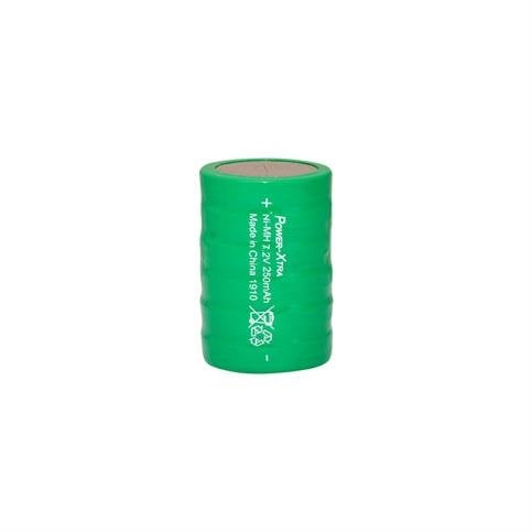 Power-Xtra 6S1P-7.2V 250 Mah Ni-Mh Buton Şarjlı Pil - 55625306052 6/V250H