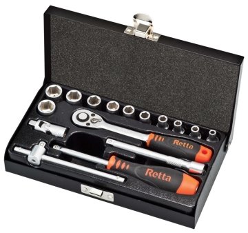 1/4''16 Pcs Lokma Takımı 6 Köşe