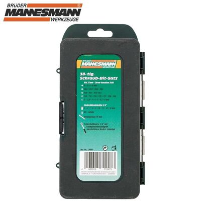 Mannesmann 29891 Bits Uç Lokma Seti, 38 Parça