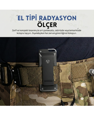 FNIRSI GC-02 Geiger Sayacı Nükleer Radyasyon Test Cihazı