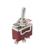 SWİON  Toggle Switch 3P Ø12mm (ON)-OFF-(ON)   IC-115S