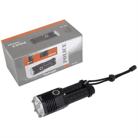 Police PS-60 Şarj Edilebilir Cree Power Led El Feneri (İ)