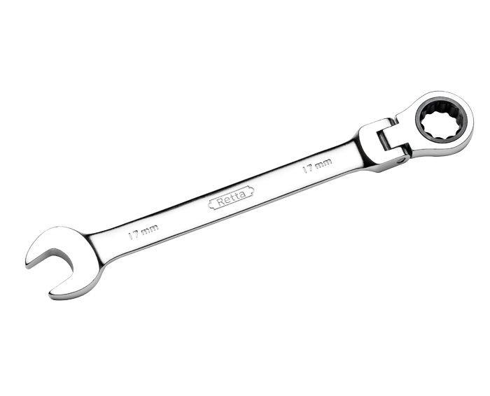 Retta Mafsallı Cırcır Kombine Anahtarlar 10 mm