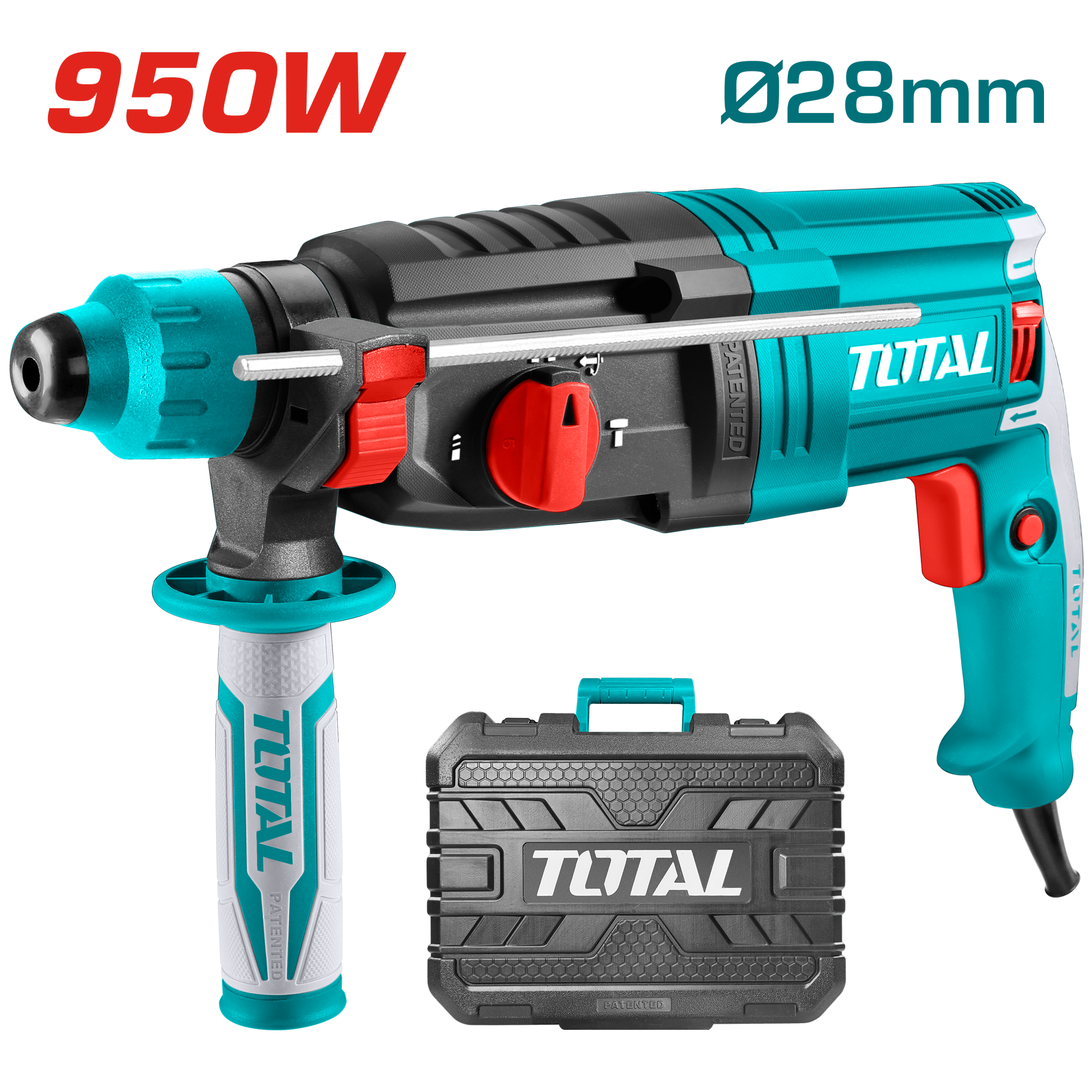 TOTAL  SDS PLUS KIRICI-DELİCİ MATKAP  TH309288