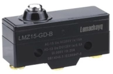 Micro Switch LMZ15-GD-B KALIN KISA PİMLİ 1 Adet