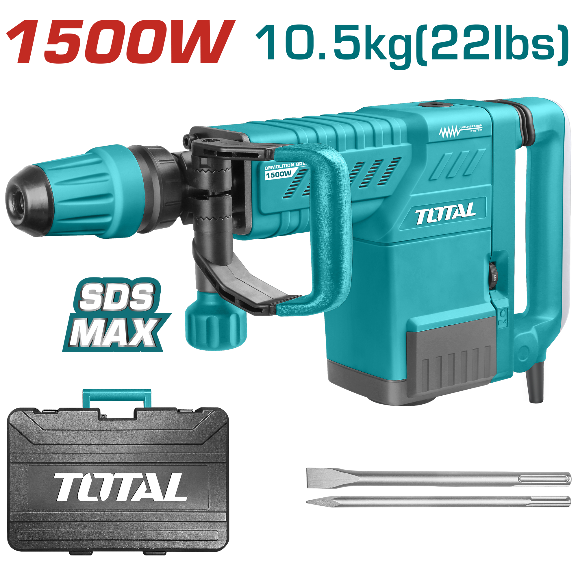 TOTAL  SDS MAX KIRICI HİLTİ  TH215002