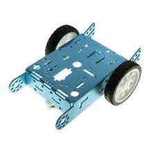 Arduino 2WD Mavi Mbot Alüminyum Şaseli Araba Seti