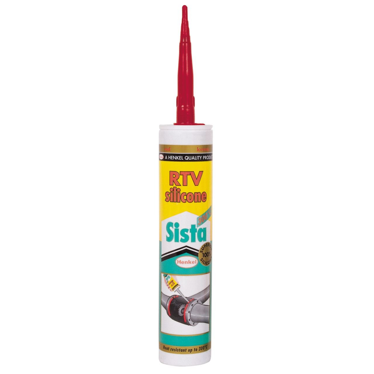 Sista RTV Silikon - Sıvı Conta (300°C) 310 ml Kartuş 20 Adet